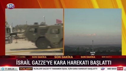 İsrail, Gazze'ye kara harekatı başlattı