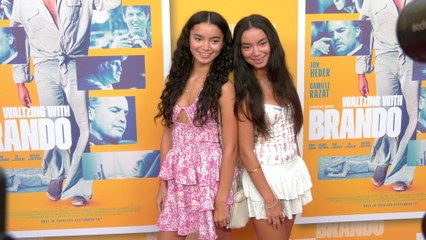 Savina Perey and Serena Perey "Waltzing with Brando" World Premiere Red Carpet