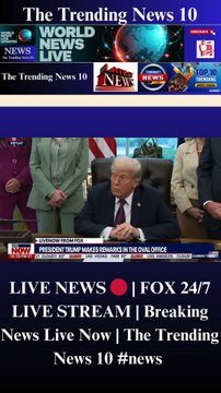 LIVE NEWS 🔴 | FOX 24/7 LIVE STREAM | Breaking News Live Now | The Trending News 10 #news #livenews