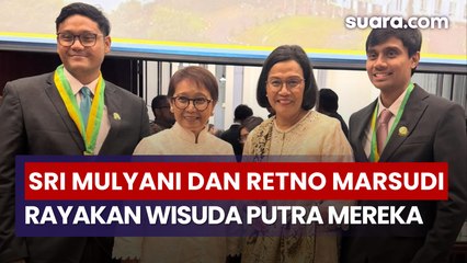 Kompak di Wisuda FKUI, Momen Sri Mulyani dan Retno Marsudi Rayakan Putra Jadi Dokter Spesialis Top!