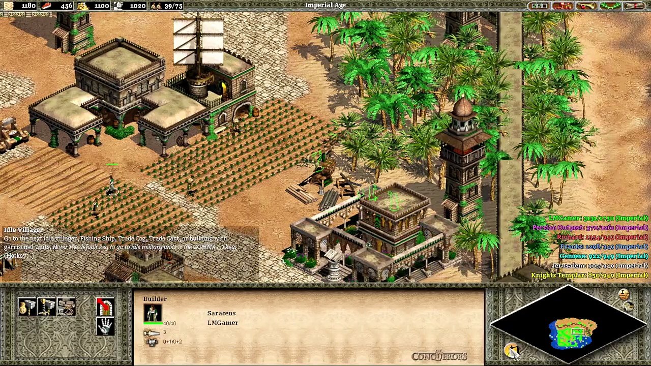 Age Of Empires 2 (Original) - Saladin | The Lion and the Demon Gameplay & Strategy