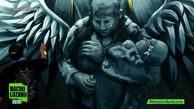 Estos son los murales que artistas urbanos pintaron en honor a la “abuelita heroína de Iztapalapa”