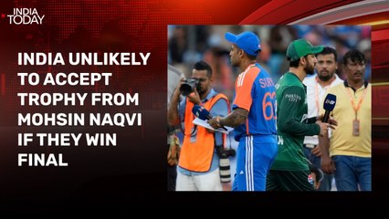 India unlikely to accept Asia Cup trophy from ACC president if they win final