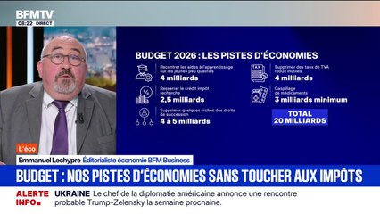 Ces pistes d'économies (sans toucher aux impôts) pour le Budget 2026