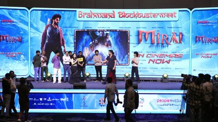 Hero Manchu Manoj Emotional Speech at Mirai Brahmand Blockbuster Meet ｜ TejaSajja ｜ Maa Stars Tv