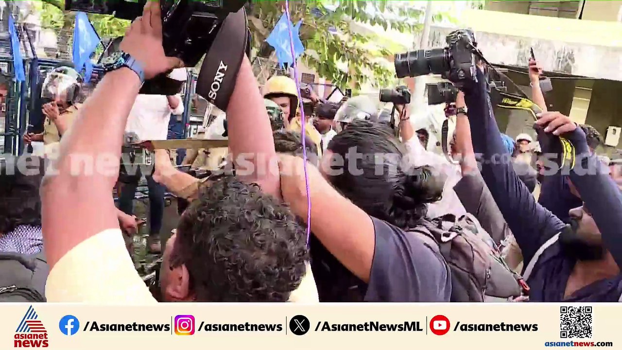 പൊലീസ് അതിക്രമങ്ങൾക്കെതിരെ കണ്ണൂരിൽ KSU പ്രതിഷേ...