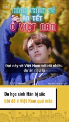 Du học sinh Hàn bị sốc khi đồ ở VN quá mắc