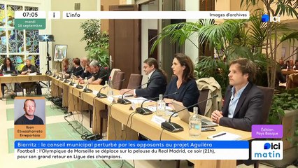 16/09/2025 - ici matin par ici Pays Basque en vidéo