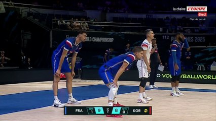 Le replay de France - Corée du Sud - Volley-ball - Championnat du monde (H) - Volley-ball