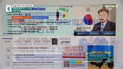 10만 원 주고 또 50만 원?…자체 지원금 주는 지역들