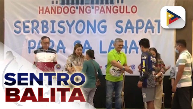 Mga residente ng Agusan del Sur, nakatanggap ng iba't ibang serbisyo mula sa 'Handog ng Pangulo' caravan | ulat ni Fyl Goloran - PTV Agusan Del Sur
