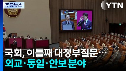 국회, 외교·통일·안보 대정부질문...관세협상·구금사태 쟁점 / YTN