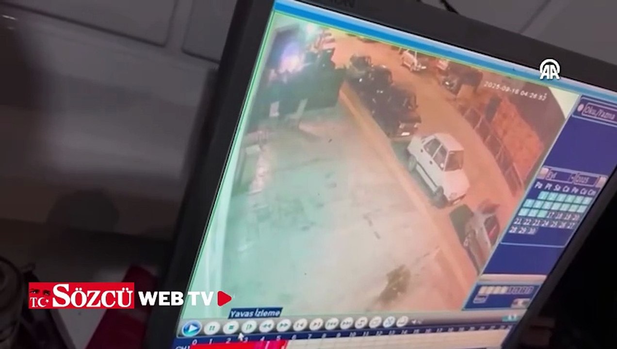 Başkentte bir iş yeri kundaklandı