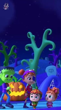 Talking Haunted House Halloween for Kids #shorts #nurseryrhymes #kidslearning #halloweensongs