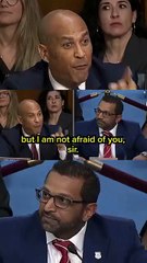 Sen. Booker and FBI Director break into SHOUTING MATCH