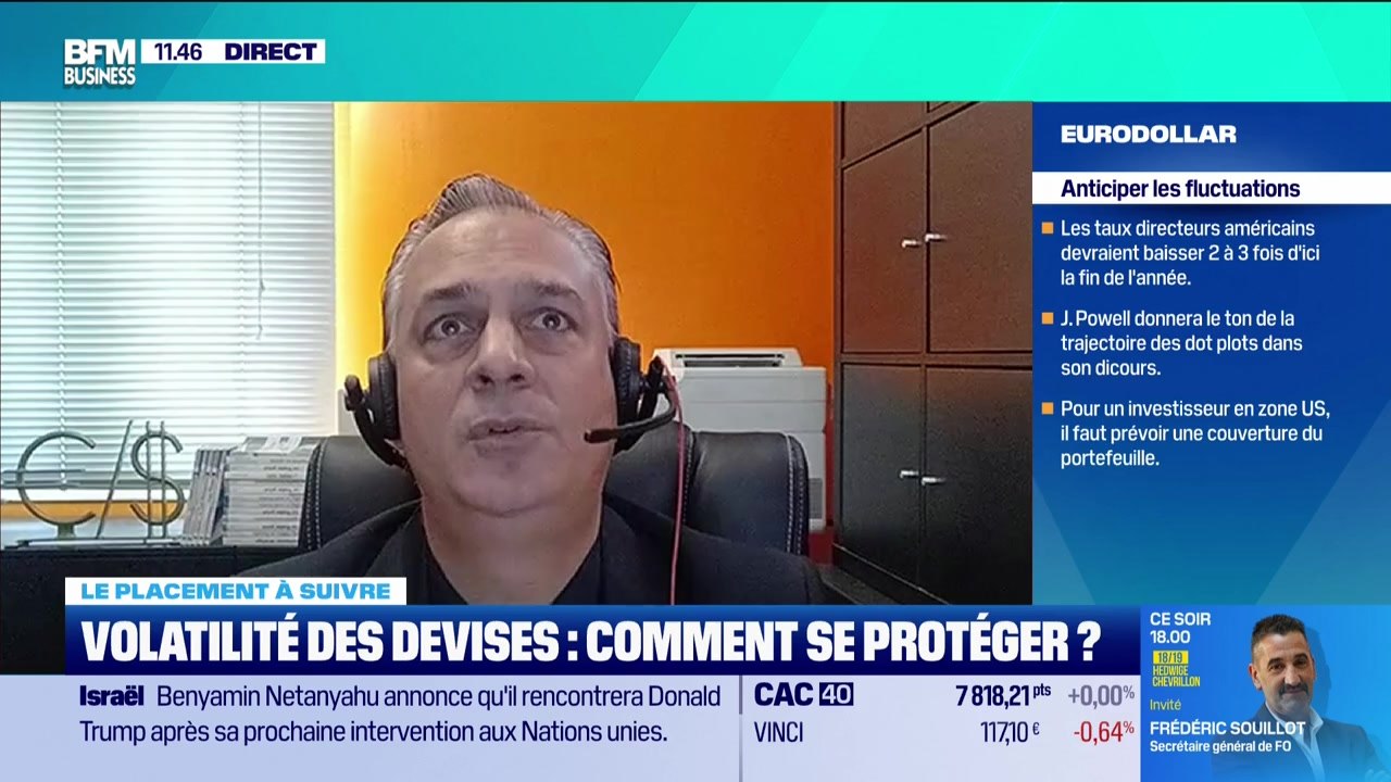 Le placement à suivre : Volatilité des devises, comment se protéger ? - 17/09