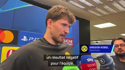 Dortmund - Kobel : “Une énorme déception, nous devons être plus matures”