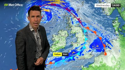 Met Office Afternoon Weather Forecast 17/09/2025 - Cloudy day for most