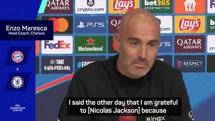 Maresca grateful to former Blues man Jackson as Chelsea prepare for Bayern clash
