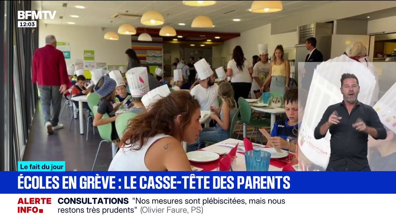 Les parents contraints de s'organiser face à la grève de nombreux enseignants le 18 septembre