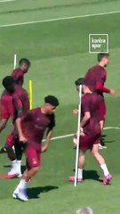 Galatasaray, Eintracht Frankfurt maçının hazırlıklarını tamamladı