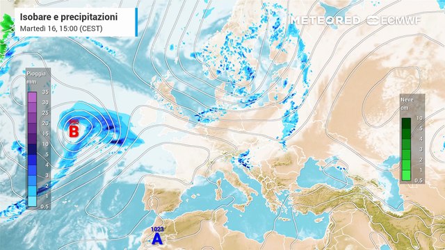 Forte stabilità sull'Italia nell'ultima settimana di estate 2025