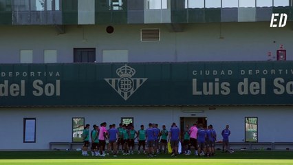 El Betis entrena con Aitor y sin Deossa