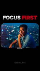 Focus First. . Think about one question…Why do 90% of people never reach their goals in lifeThe