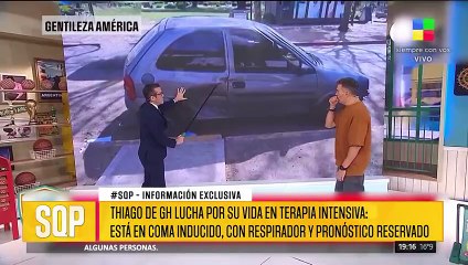 Thiago Medina continúa en terapia intensiva tras grave accidente de moto - SQP