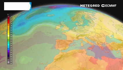 Temperature a 500 hPa