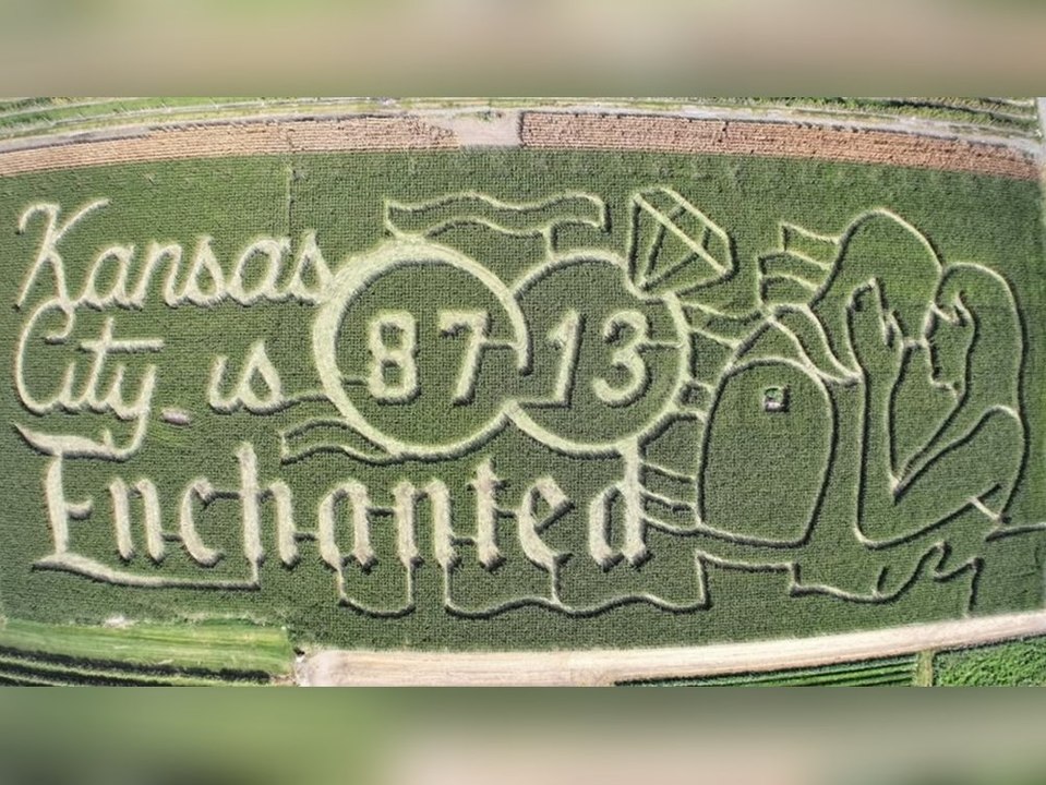 Taylor Swift und Travis Kelce: Ein Liebesgruß im Kornfeld