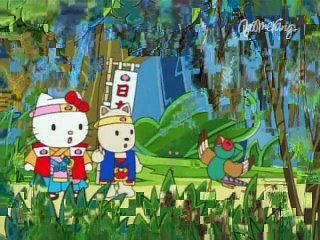 Hello Kitty - Momotaro - La lepre e la tartaruga