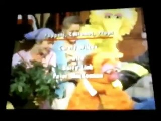 Closing to Sesame Street Visits the Firehouse VHS 1990 (Random House Home Video Version)