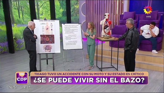 Alberto Cormillot reveló las precausiones que Thiago Medina deberá guardar tras la extirpación del bazo