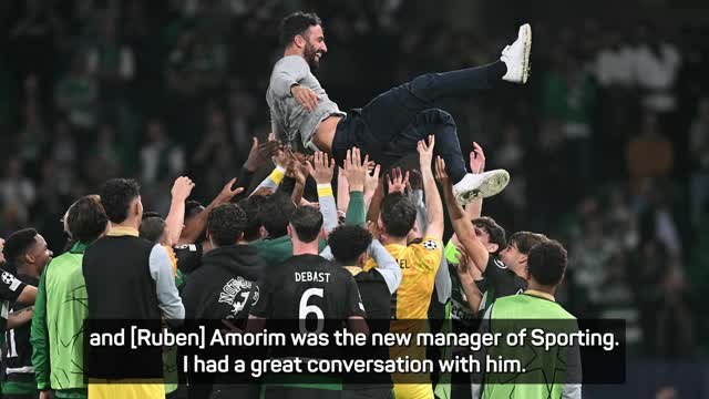 Amorim has 'great knowledge' and needs support - Van der Sar