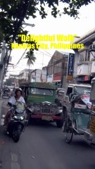 Delightful Walk in Navotas City in the Philippines