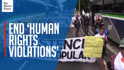 Salvadorans rally against arrests tied to state of emergency on Independence Day