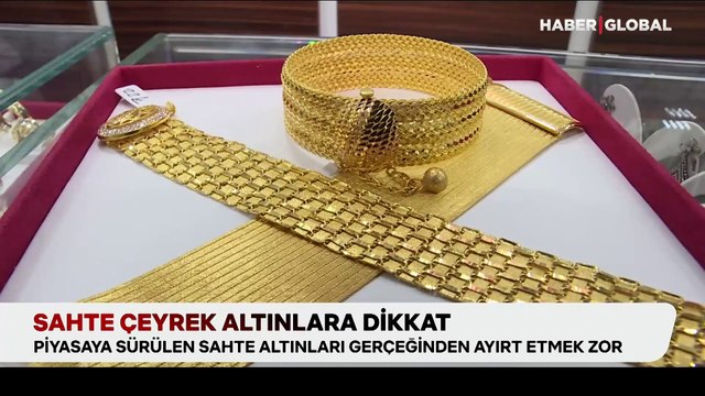Sahte çeyrek altınlara dikkat: Piyasaya sürülen sahte altınları gerçeğinden ayırt etmek zor