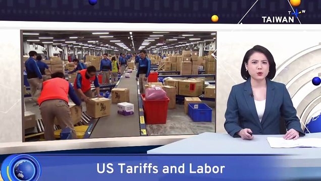 US Tariffs Put Over 6,000 Taiwanese Workers on Reduced Hours: Ministry