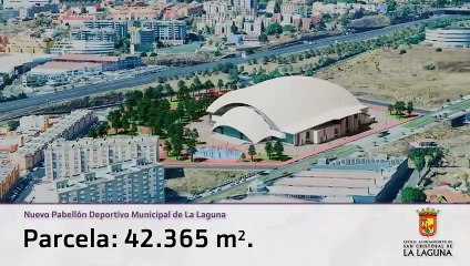 Proyección del nuevo pabellón de deportes de La Laguna