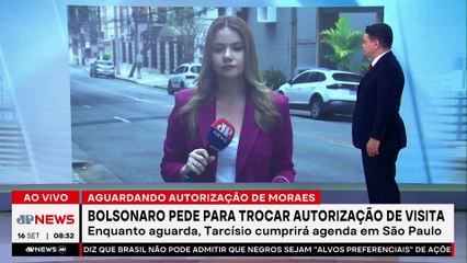 Bolsonaro pede troca na visita desta terça (16)