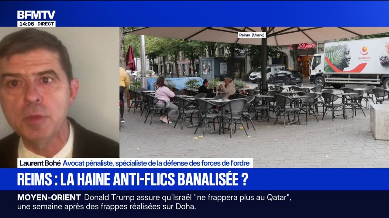 Policiers agressés à Reims: Laurent Bohé, avocat pénaliste, parle d'une violence "banalisée"