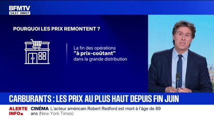 Le litre de carburant repart à la hausse avec des prix au plus haut depuis fin juin