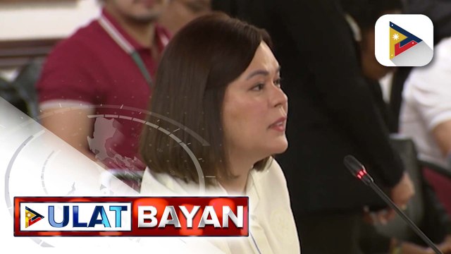 VP Duterte, tiniyak na hindi pondo ng bayan ang ginagamit sa kaniyang foreign trips; pero gastos ng bitbit niyang mga tauhan, sagot ng OVP | ulat ni Mela Lesmoras