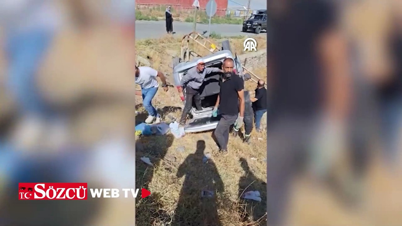 Iğdır'da iki aracın çarpışması sonucu 5 kişi yaralandı