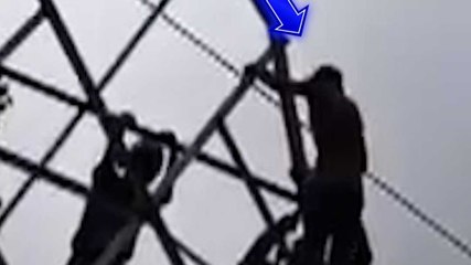 33 हजार वोल्ट के पोल पर चढ़ा युवक, जानें मामला