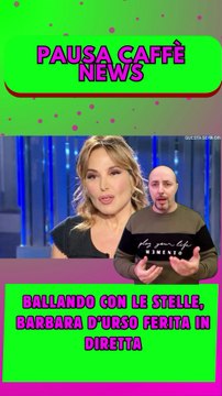 Ballando con le stelle, Barbara D’Urso ferita in diretta..