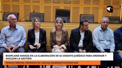 Bonpland avanza en la elaboración de su Digesto Jurídico para ordenar y agilizar la gestión