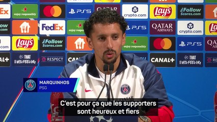 Marquinhos : "Si un joueur ne se donne pas à 100%, il va sur le banc"