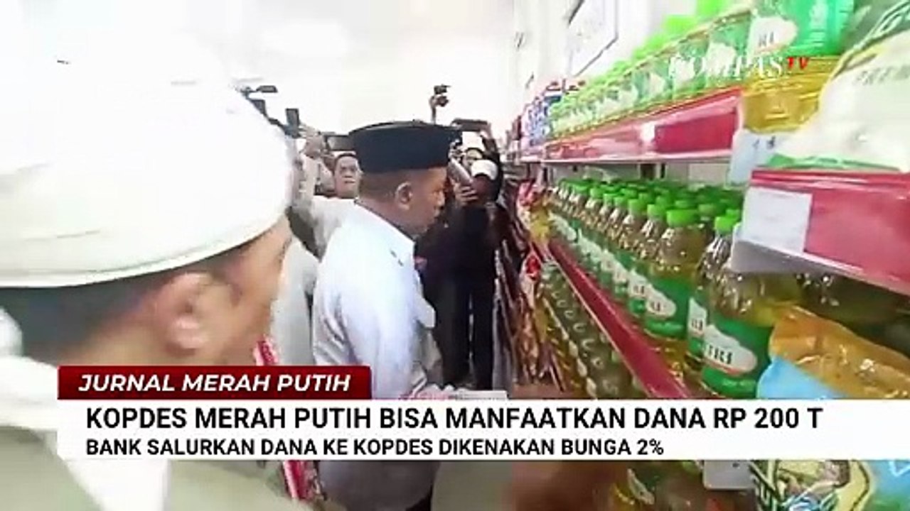 Dana Rp200 T Bisa Dipakai untuk Kopdes Merah Putih, Menkeu: Bunga Lebih Rendah, Jadi 2 Persen